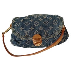 Borsa Louis Vuitton Pleaty in Denim fuori produzione