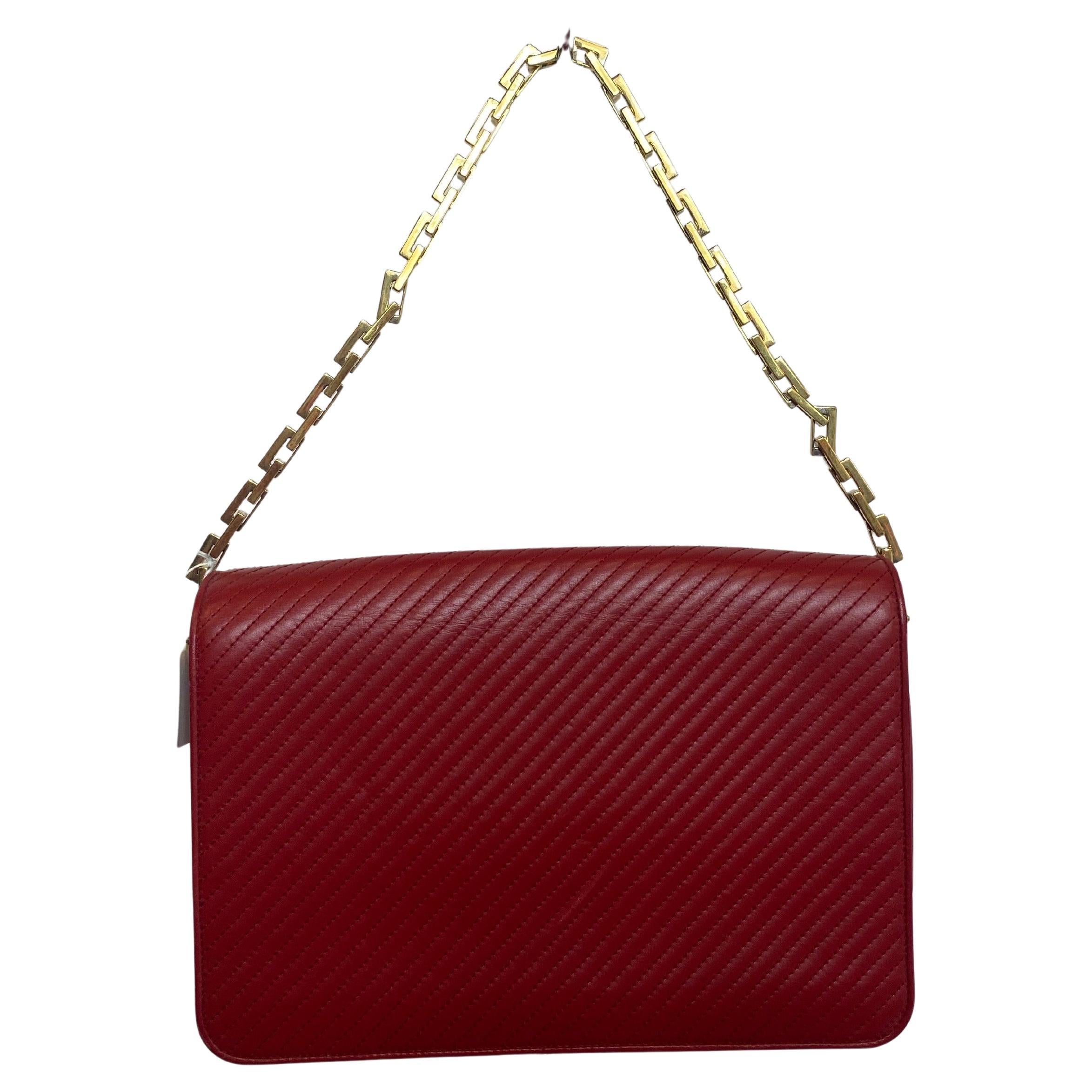Borsa Saint Laurent rossa For Sale