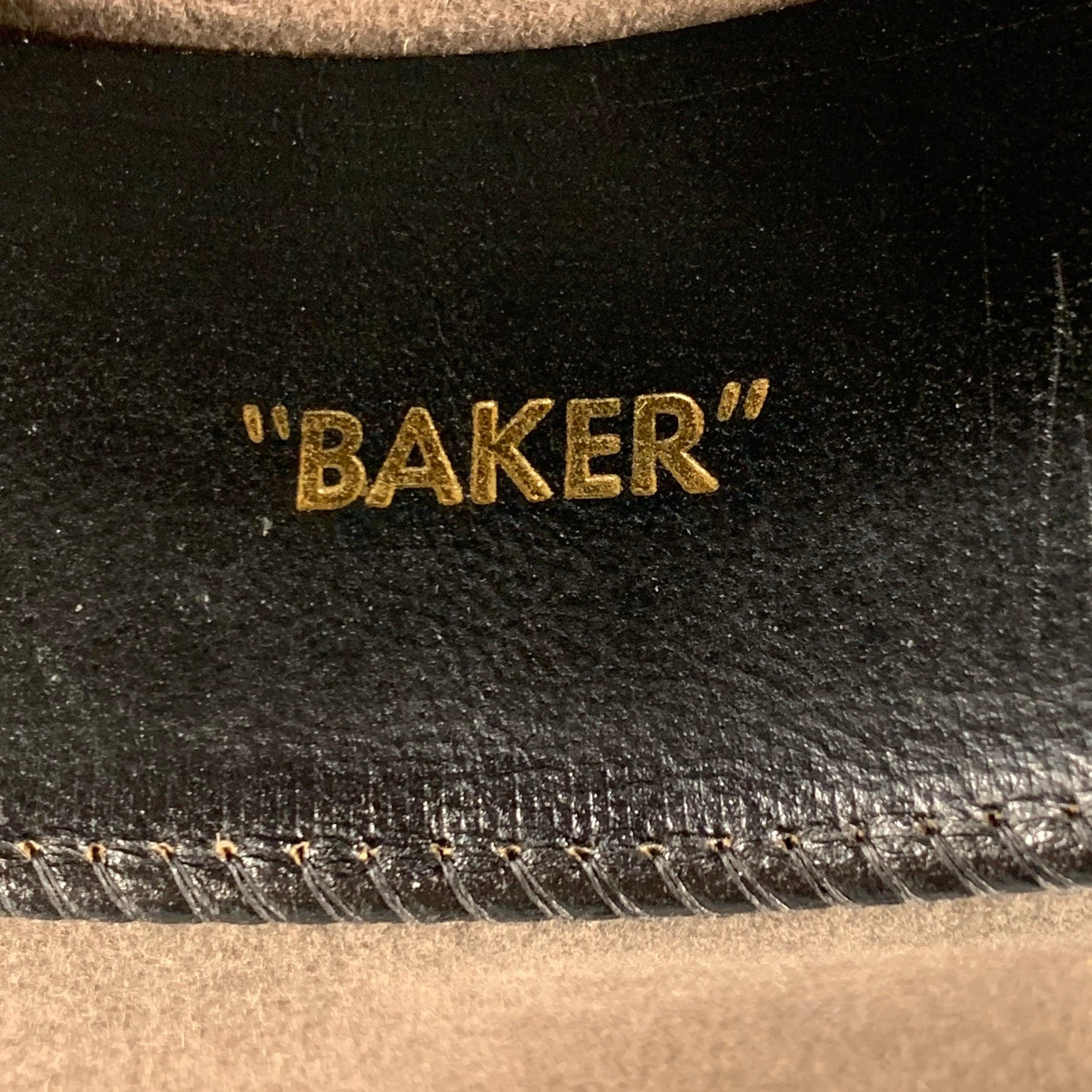BORSALINO Baker Cappello Fedora in Feltro Marrone Taupe in vendita 6