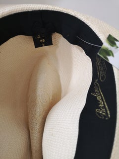 Borsalino Raffia Hat