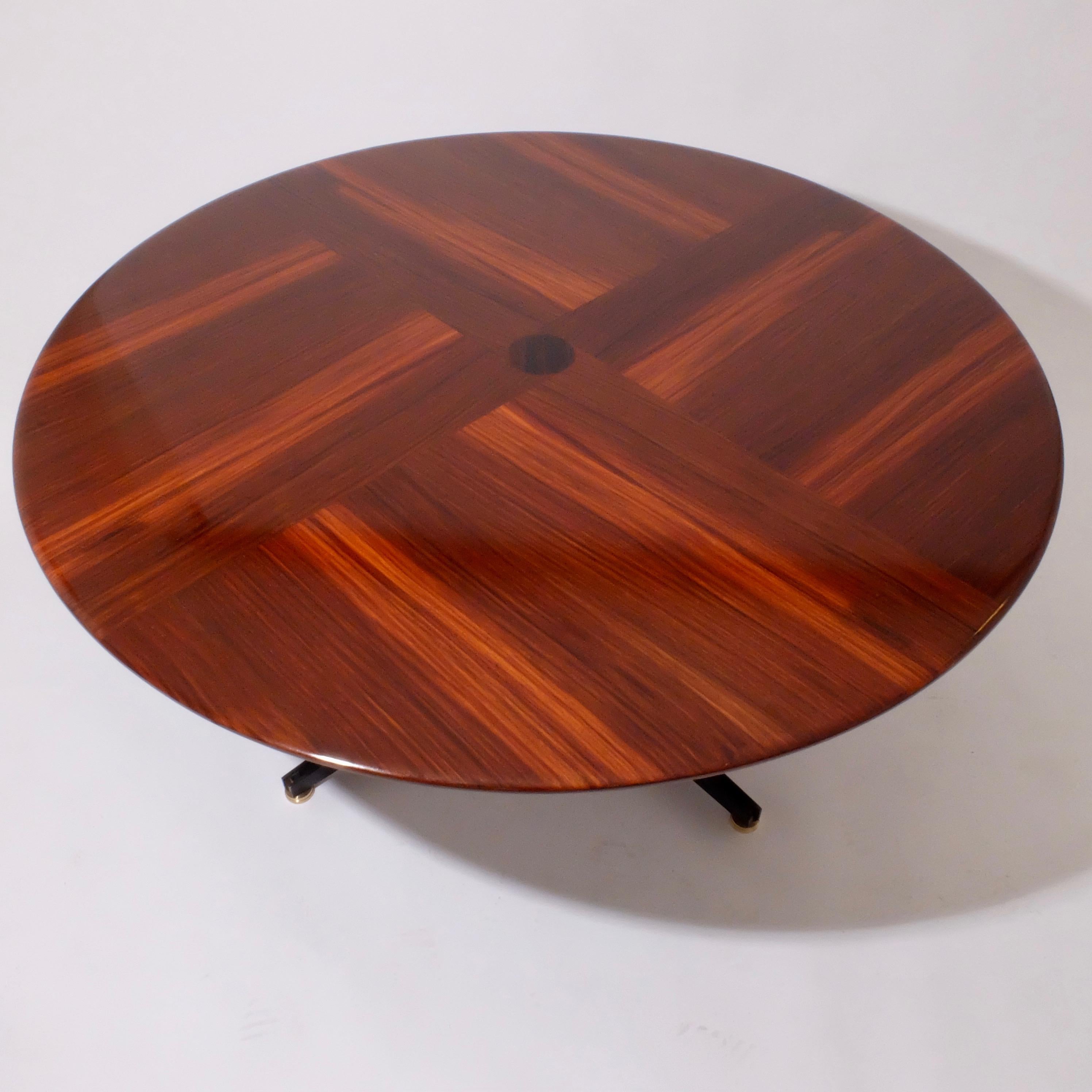 italien Table haute réglable Borsani par Tecno T41,     Table de salle à manger ou table basse en vente