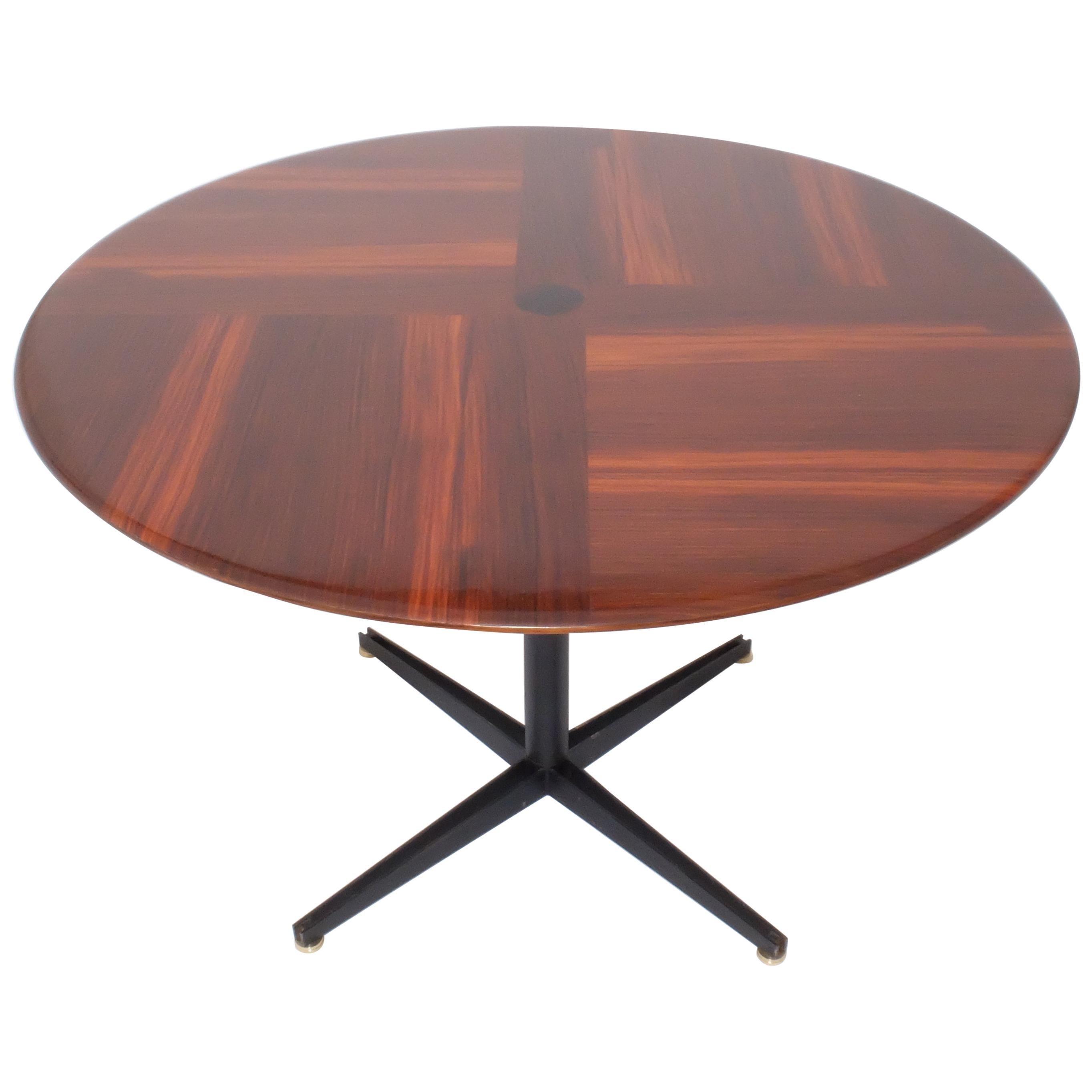 Borsani Adjustable Height Rosewood Table by Tecno T41, Dining or Coffee Table