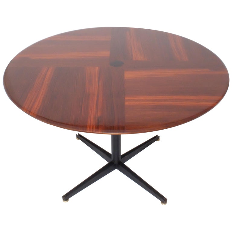 Borsani Adjustable Height Rosewood Table by Tecno T41, Dining or Coffee Table For Sale