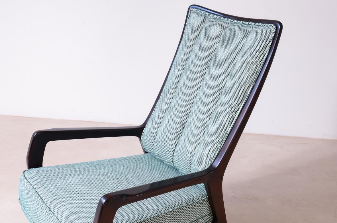 Borsani Varedo  Fauteuil de lecture avec dossier haut Excellent état - En vente à Milano, IT