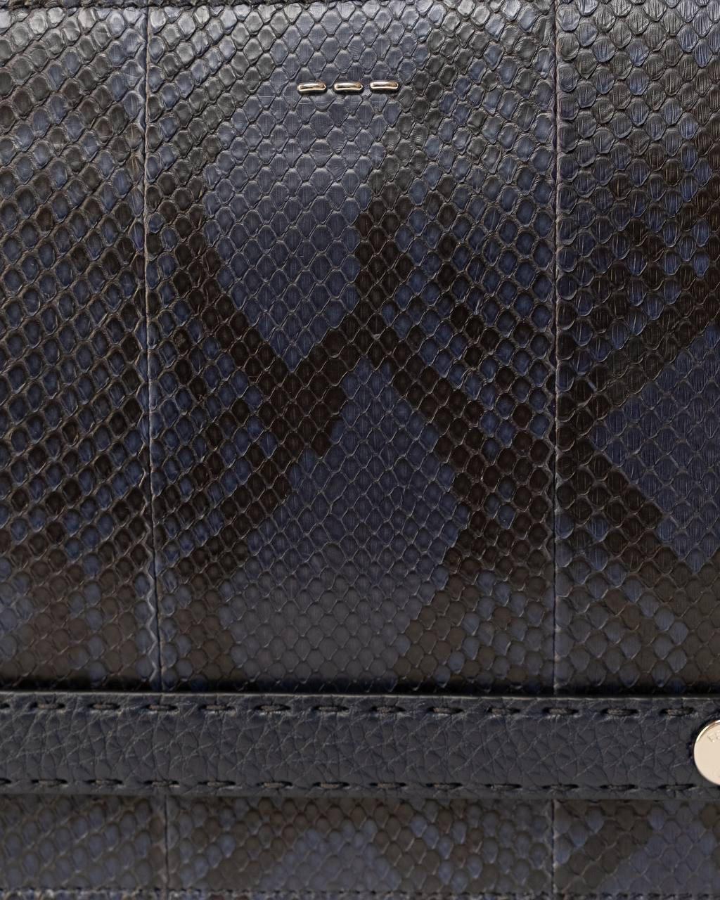Borse a Mano ClutchFendi Clutch Blu in vendita 5