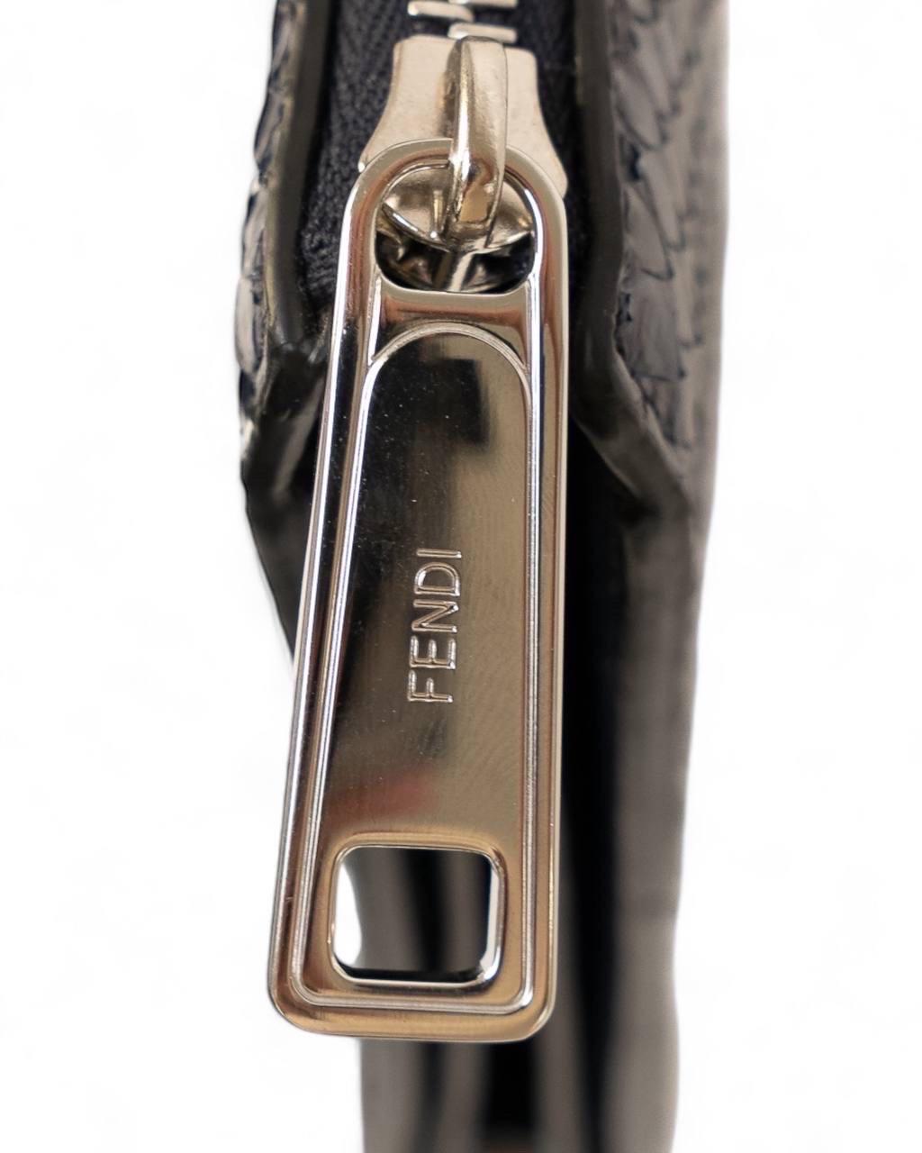 Borse a Mano ClutchFendi Clutch Blu in vendita 2