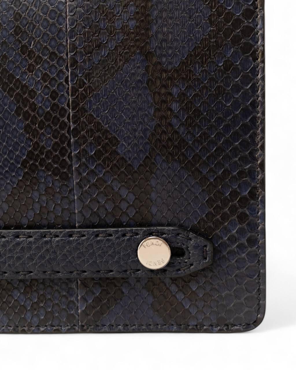 Borse a Mano ClutchFendi Clutch Blu in vendita 3