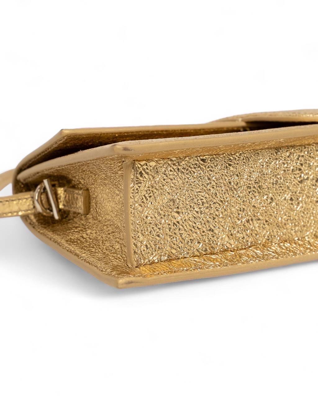 Borse a Spalla Jacquemus Le Bambino Long Oro 4