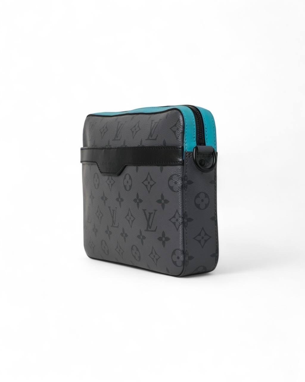 Borsello Louis Vuitton Messenger Trio Monogram The Eclipse Reverse In condizioni buone a Torre Del Greco, IT