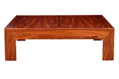 "BORSOI" Zeitgenössischer Mitteltisch aus Pau Ferro Holz von Janete Costa