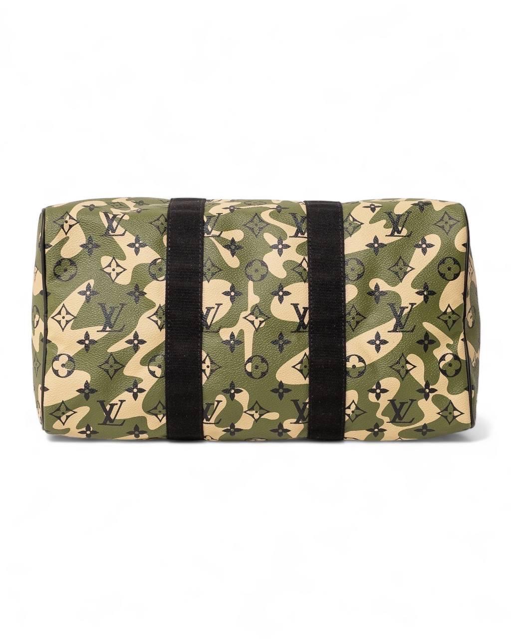 Borsone A Mano Louis Vuitton Speedy 35 x Takashi Murakami Monogramouflage For Sale 6