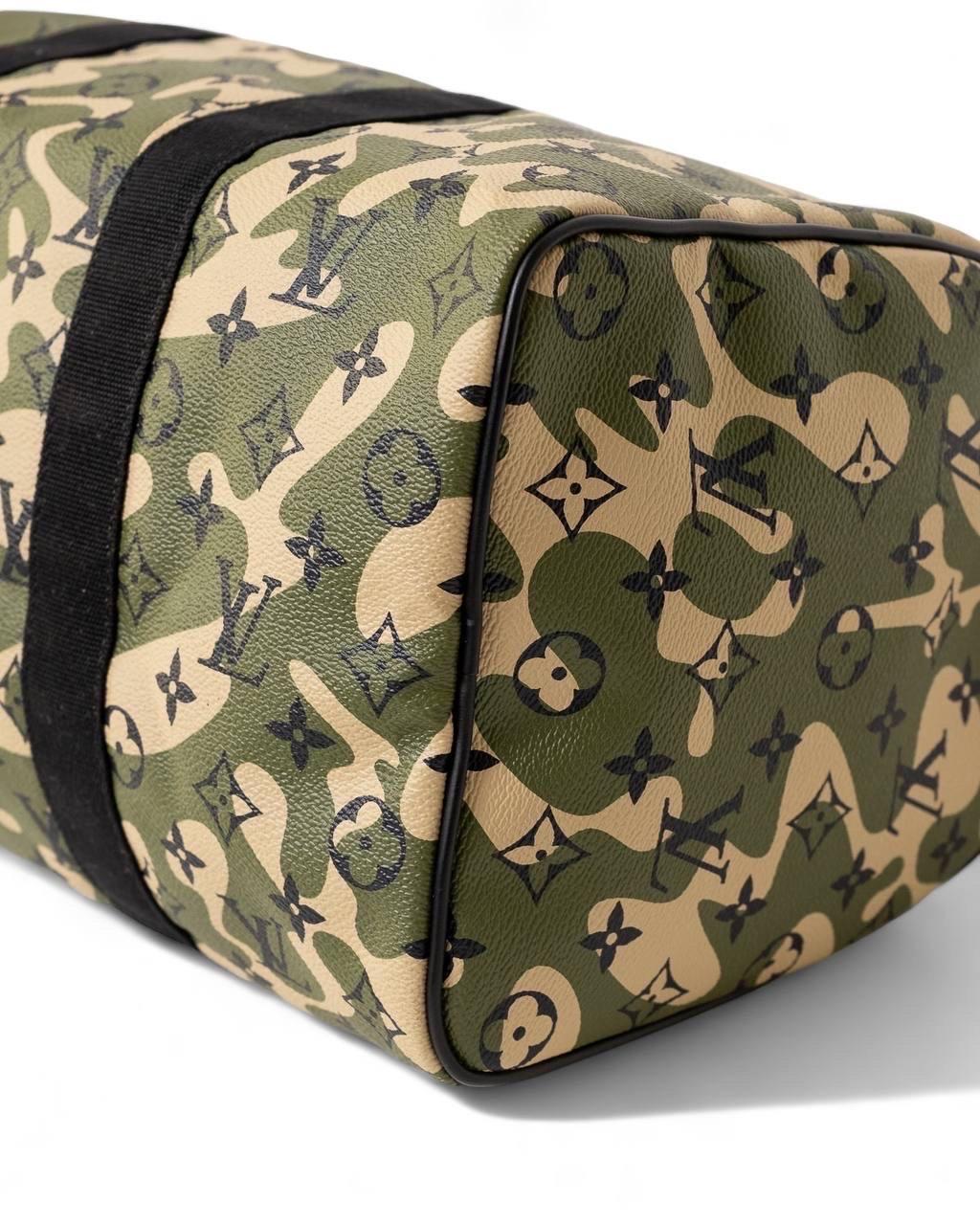 Borsone A Mano Louis Vuitton Speedy 35 x Takashi Murakami Monogramouflage For Sale 4
