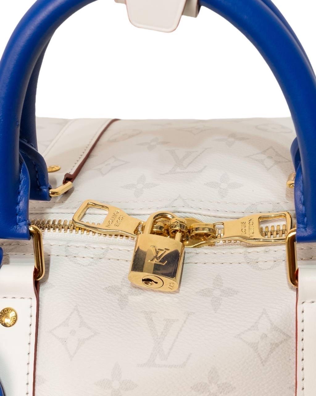 Borsone Louis Vuitton Keepall 55 Bandouliere NBA Basket For Sale 8