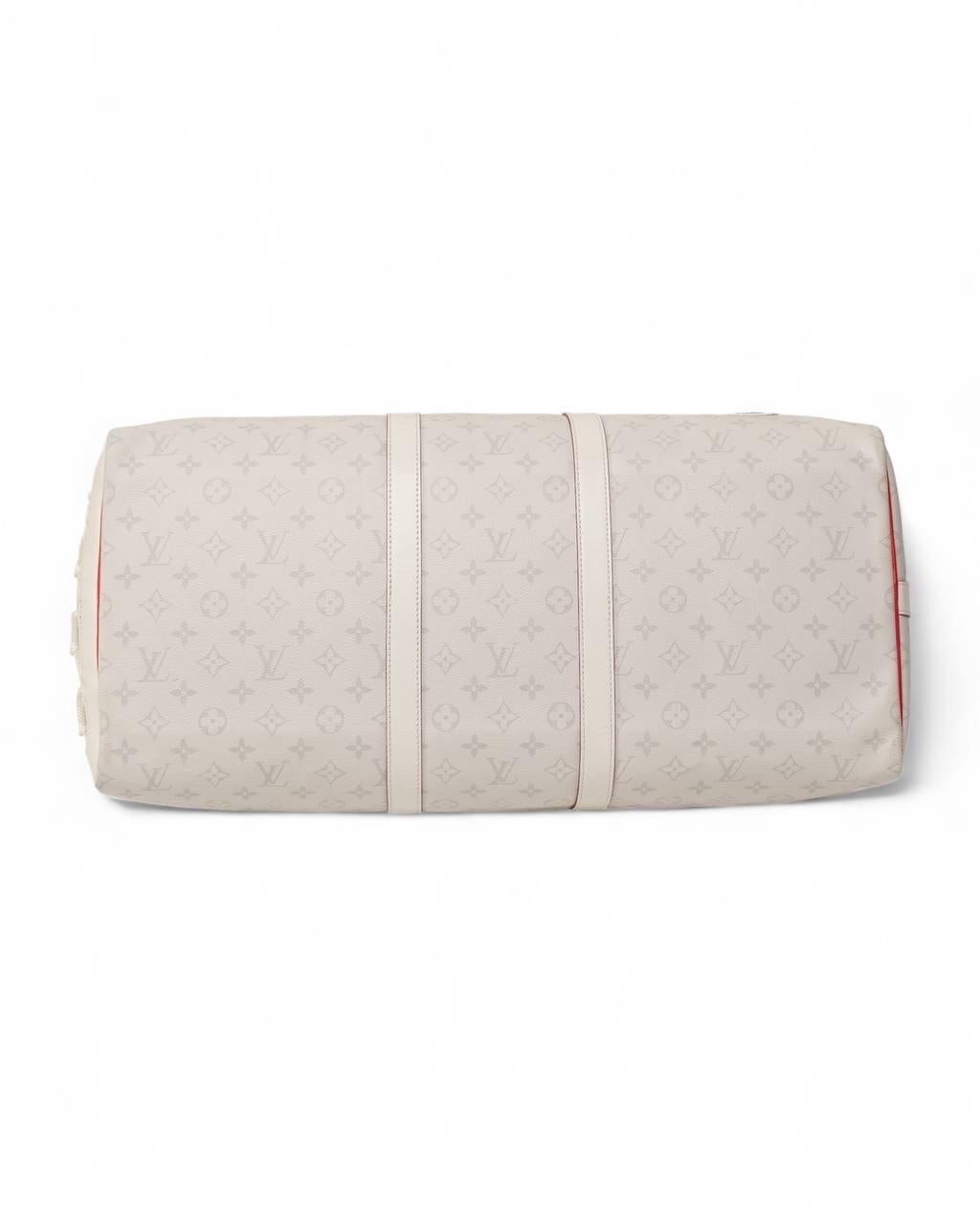Borsone Louis Vuitton Keepall 55 Bandouliere NBA Basket For Sale 9