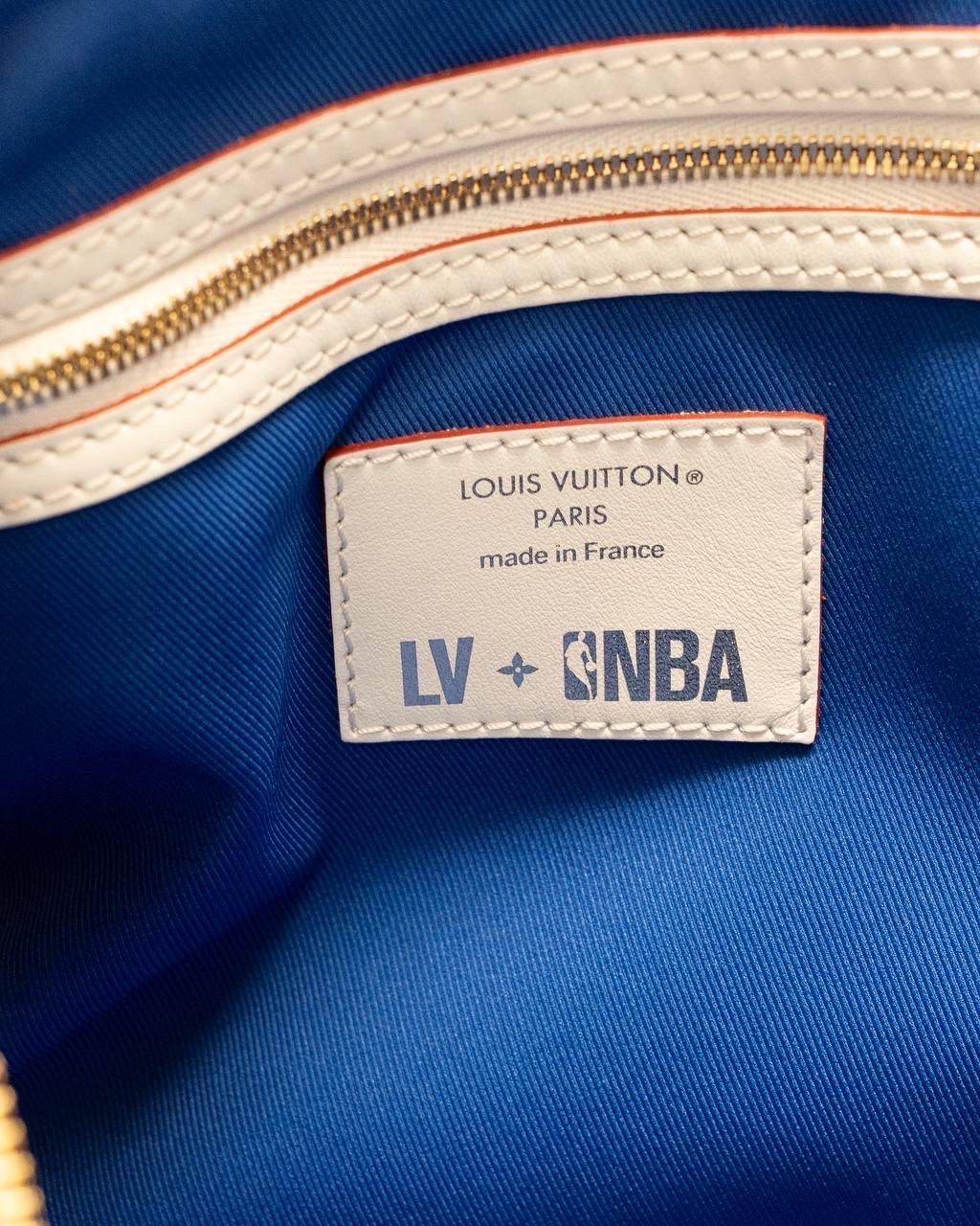 Borsone Louis Vuitton Keepall 55 Bandouliere NBA Basket For Sale 15