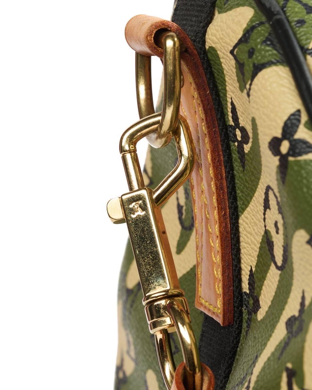 Borsone Louis Vuitton Keepall 55 Bandouliere X Takashi Murakami 5
