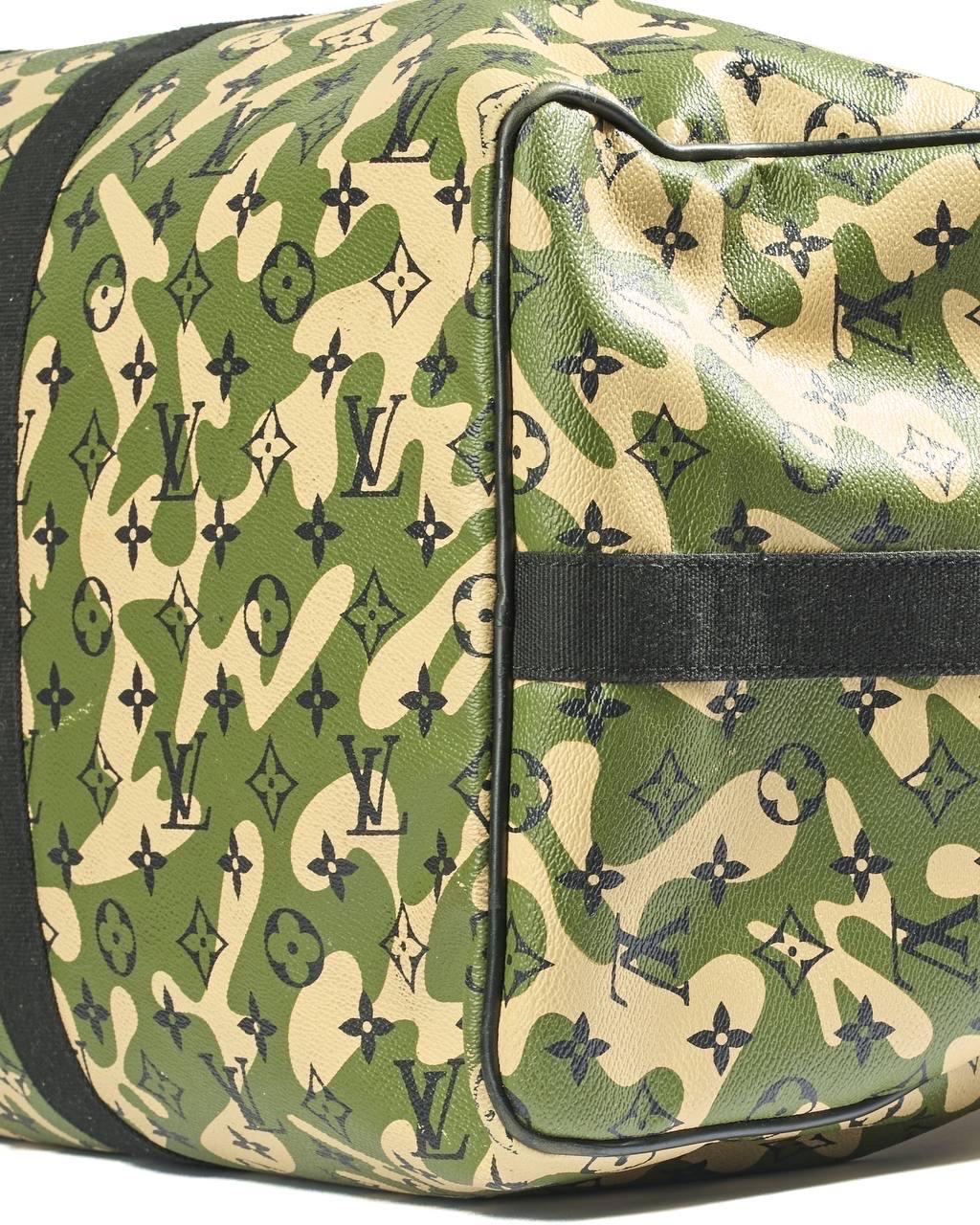 Borsone Louis Vuitton Keepall 55 Bandouliere X Takashi Murakami 4