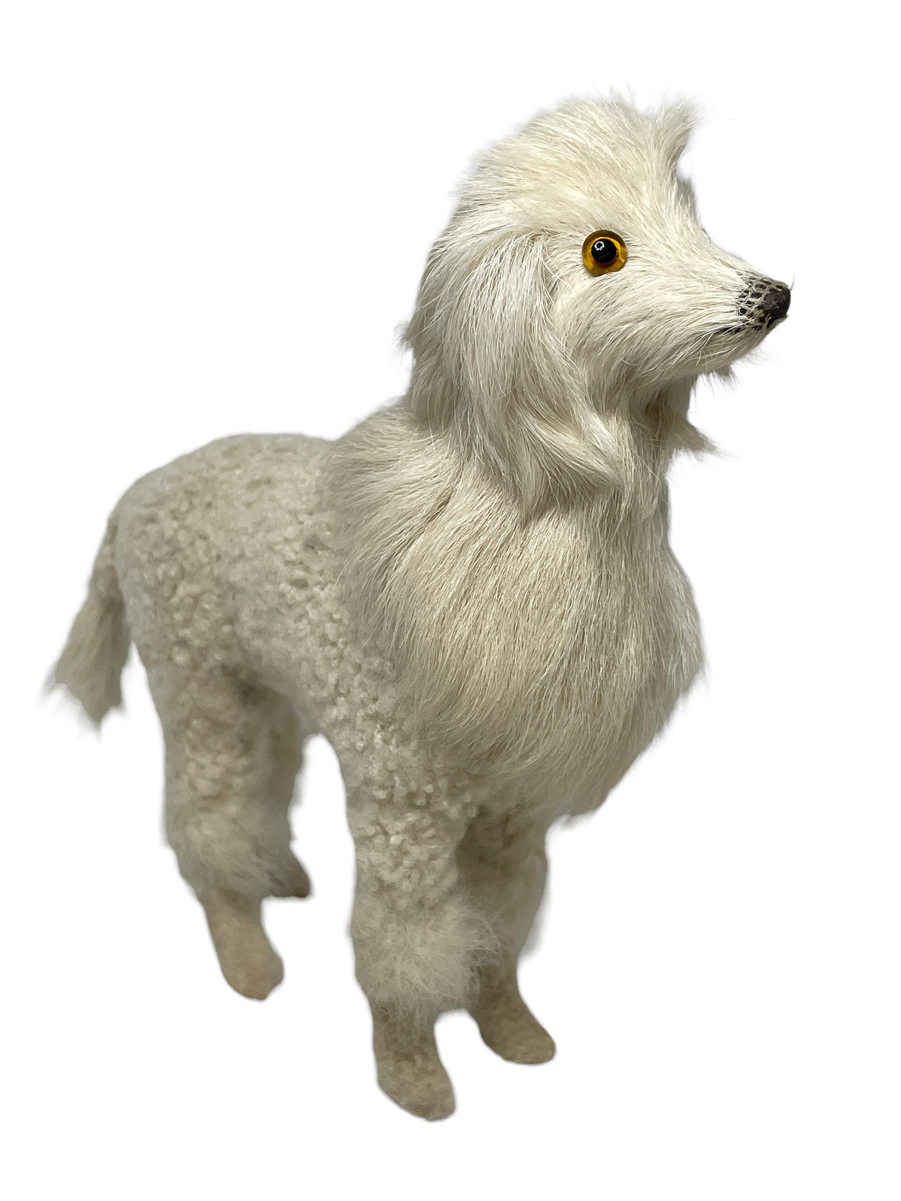 Perro Borzoi de Compañía para Muñeca Francesa Alemana Jumeau Kestner, Antique German Art Nouveau en venta