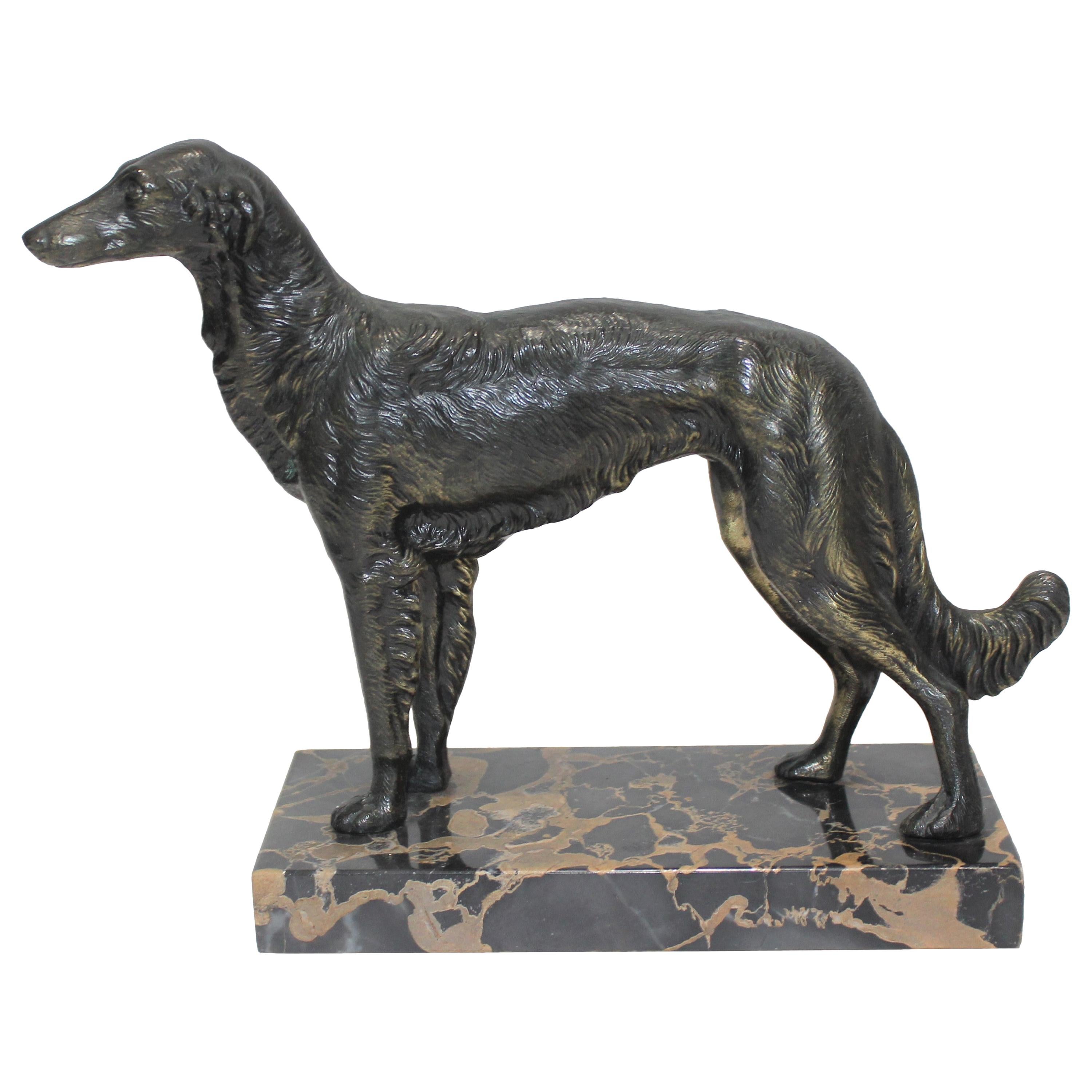 Borzoi Sculpture Russian Wolfhound