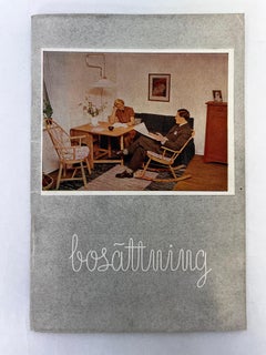 Bosättning - old scandinavian catalogue - Sweden