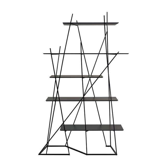 Pair of Jensen Style Open Bookshelves circa 1960 at 1stDibs