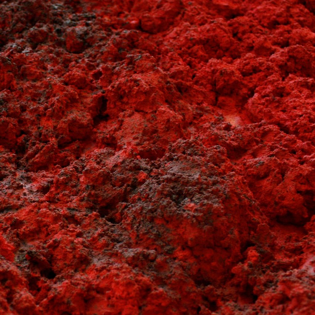 Bosco Sodi Contemporary Mixed-Media on Canvas Red Artwork, 2012 For Sale 2