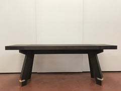 Boscolo Console in Matt Sucupira Wood  180 low