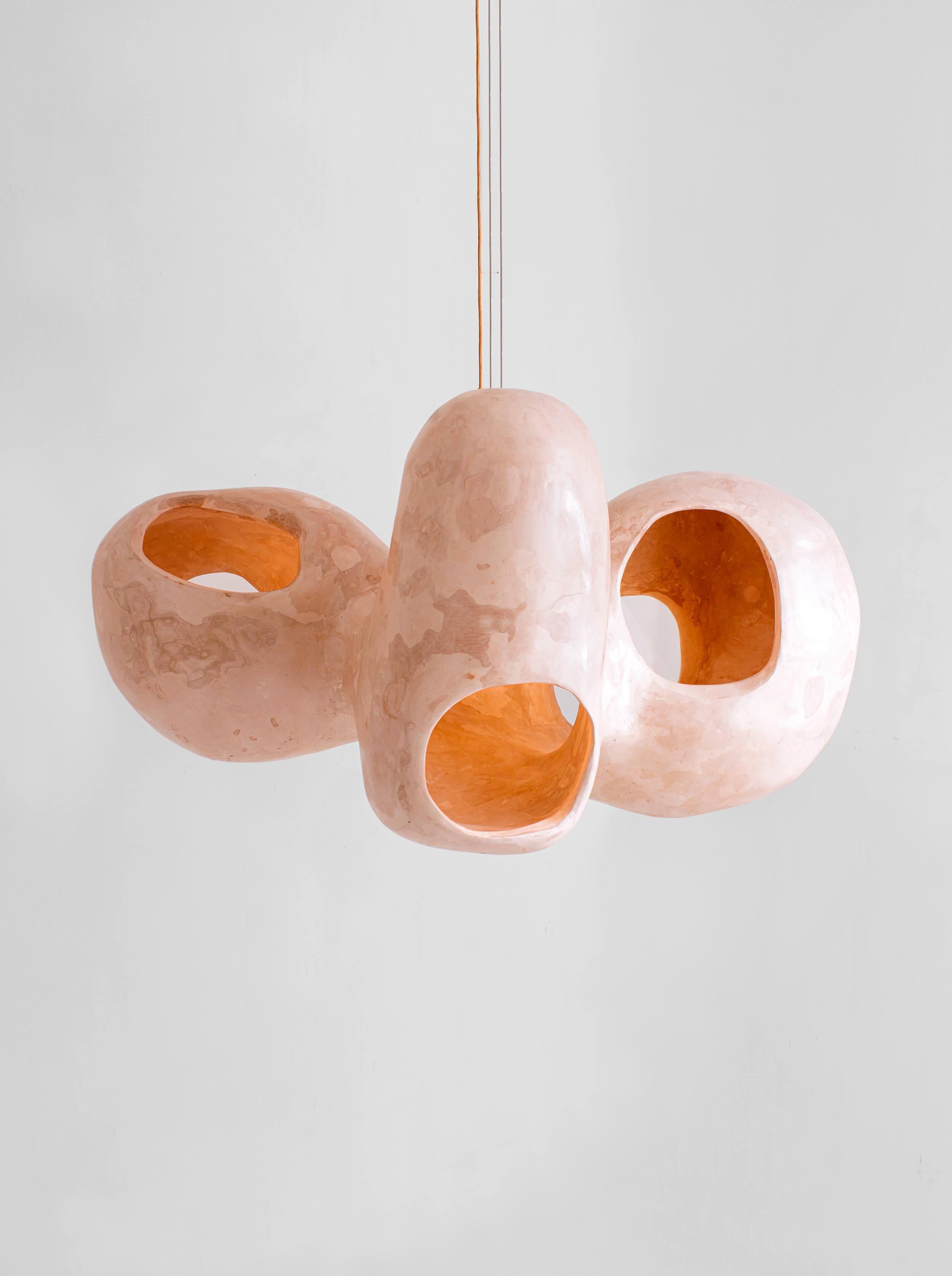 Postmoderne Lampe à suspension Bosei par AOAO en vente