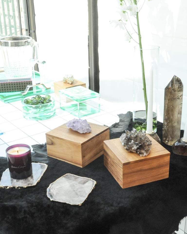 Bosque Box in Bosque Wood and Amethyst by Anna Rabinowitz For Sale at ...