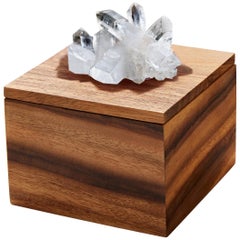 Bosque Box in Bosque Wood and Crystal by Anna Rabinowitz
