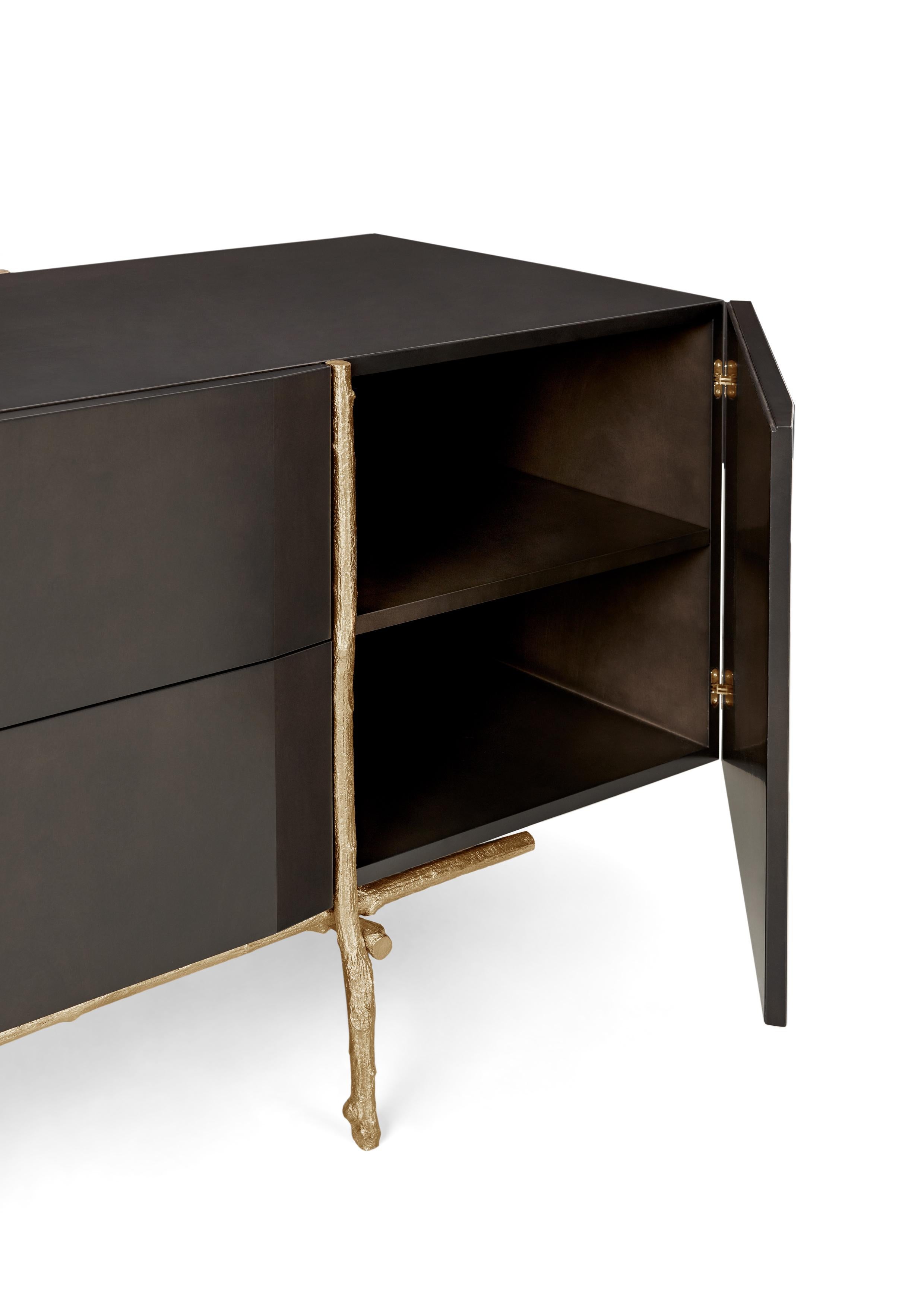 Post-Modern Bosque Sideboard by Ginger & Jagger For Sale