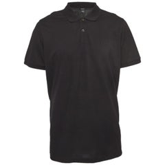 Boss By Hugo Boss T-Shirt Polo en coton pima noir XXL