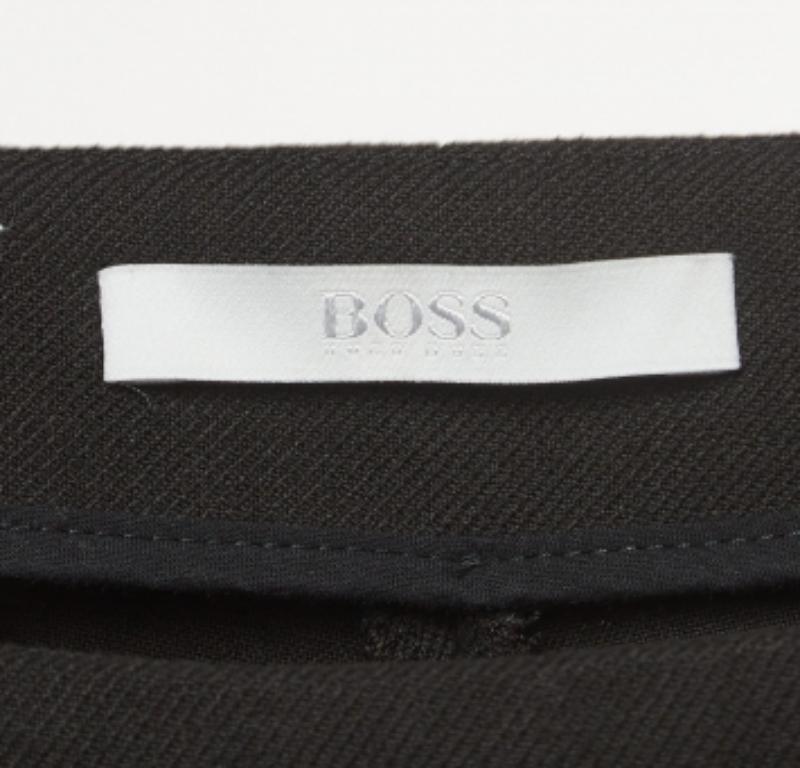 Donna Boss By Hugo Boss - Pantalone sintetico nero M. in vendita