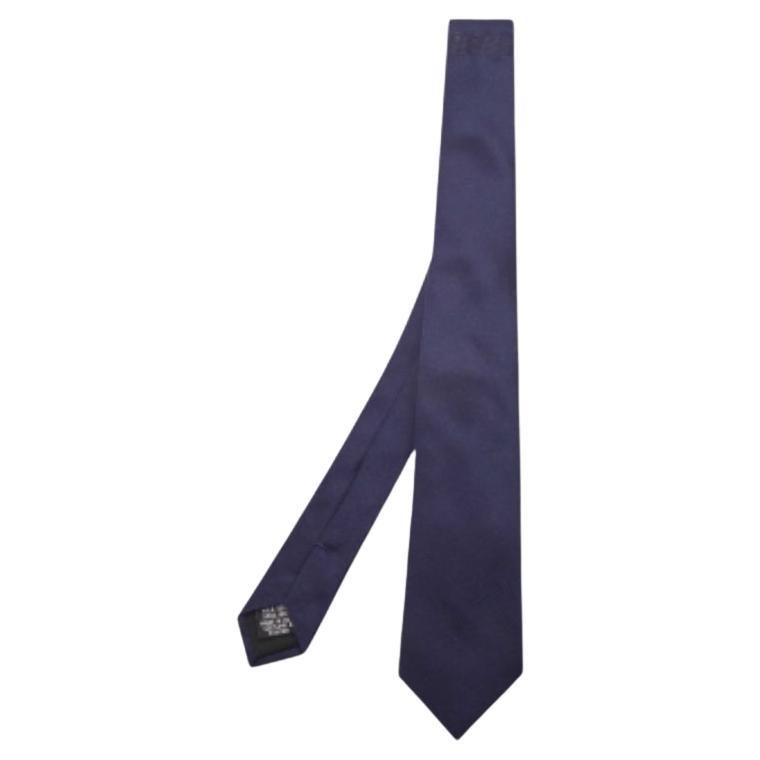 Boss By Hugo Boss Dunkelblaue Seidenkrawatte