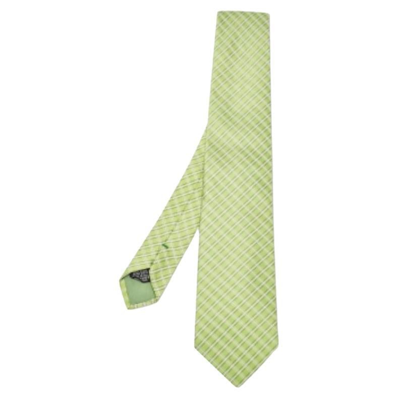 Cravatta Boss By Hugo Boss in seta con motivo a quadretti Greene & Greene in vendita