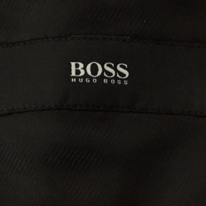 Uomo Boss By Hugo Boss Blazer monopetto in lana a quadri grigio L. in vendita