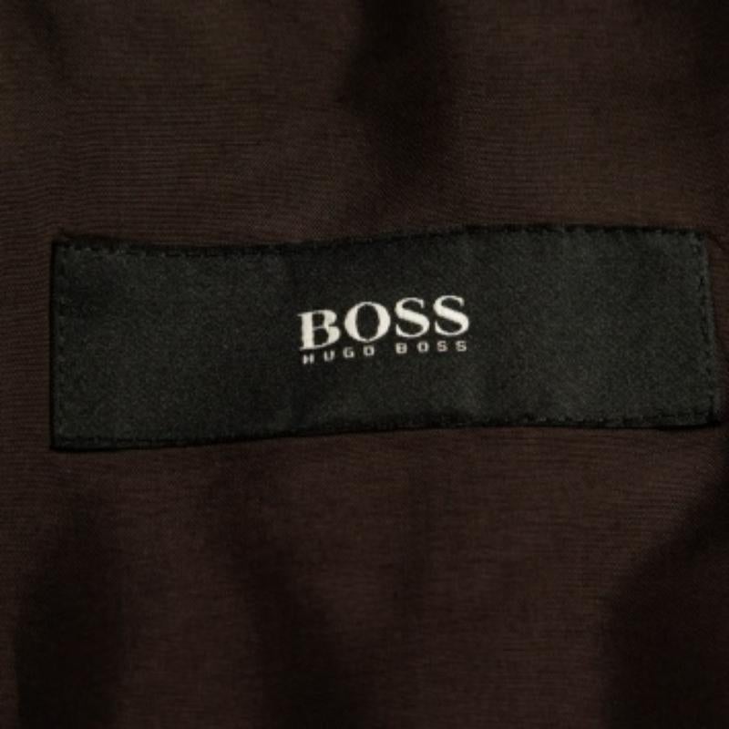 Boss By Hugo Boss Traje Gris Lana Virgen S en venta 1