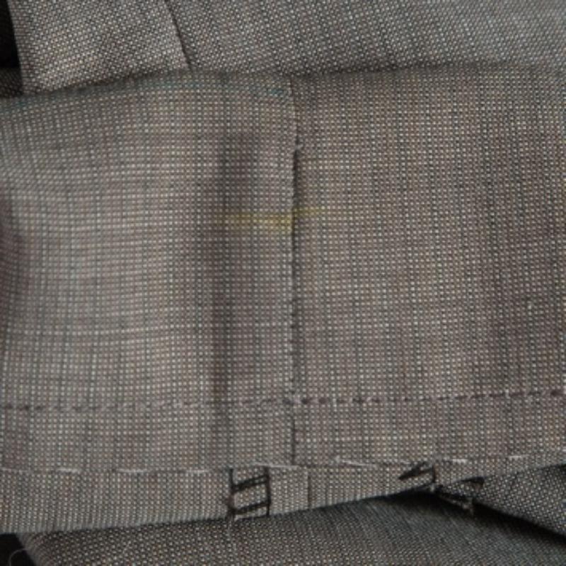 Boss By Hugo Boss Traje Gris Lana Virgen S en venta 5