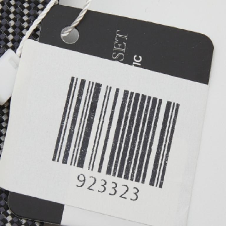 Boss By Hugo Boss Monochrome Jacquard-Seidenkrawatte im Angebot 1