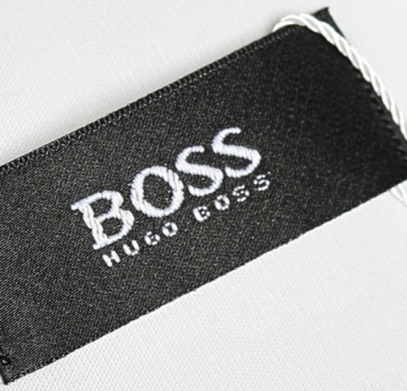 Boss By Hugo Boss - Camicia con bottoni in cotone bianco M. in vendita 1