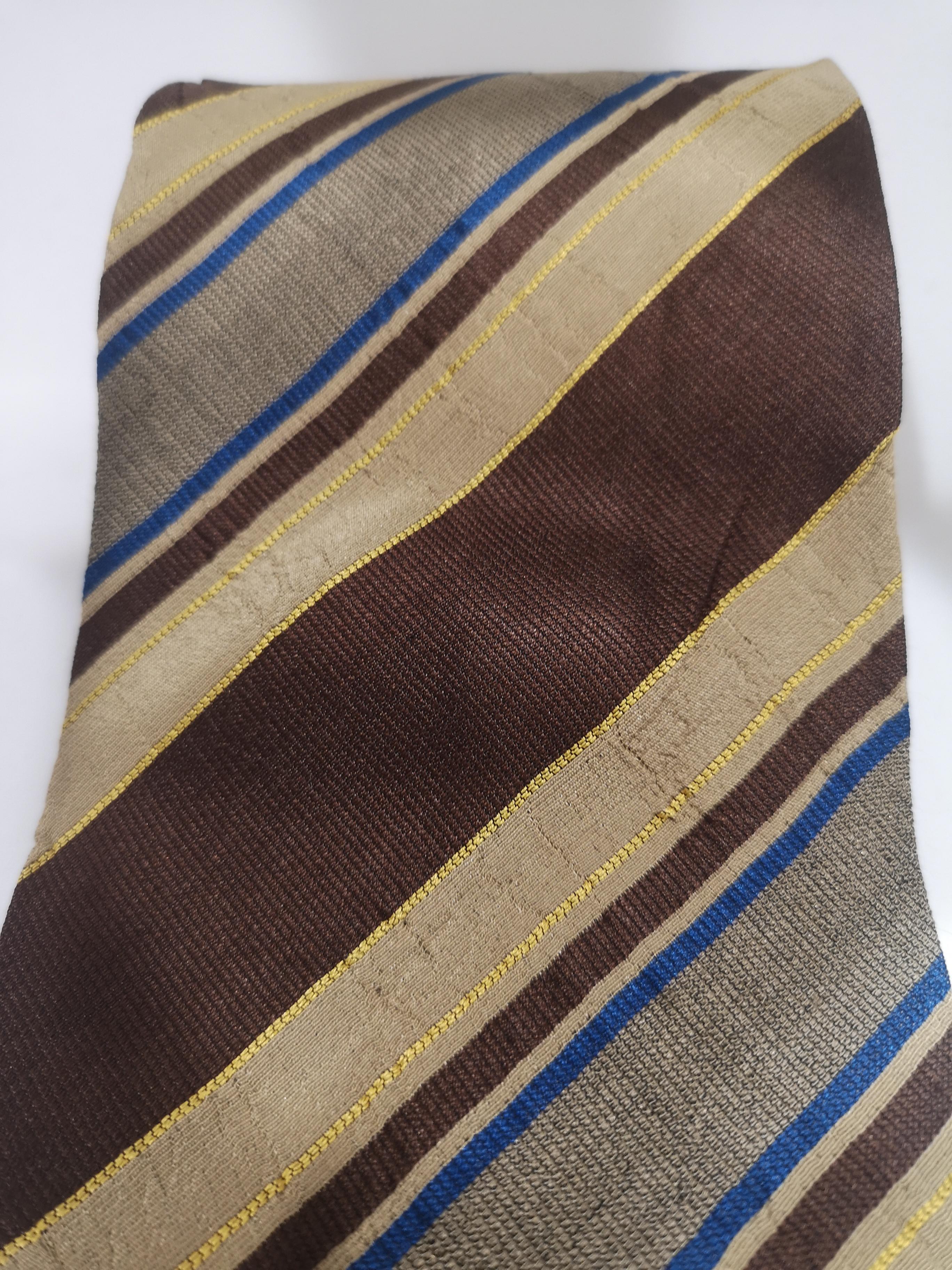 Brown Boss vintage multicoloured tie