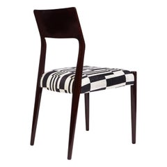 Bossa Chair, in Mahogany Wood, Handcrafted in Portugal by Duistt