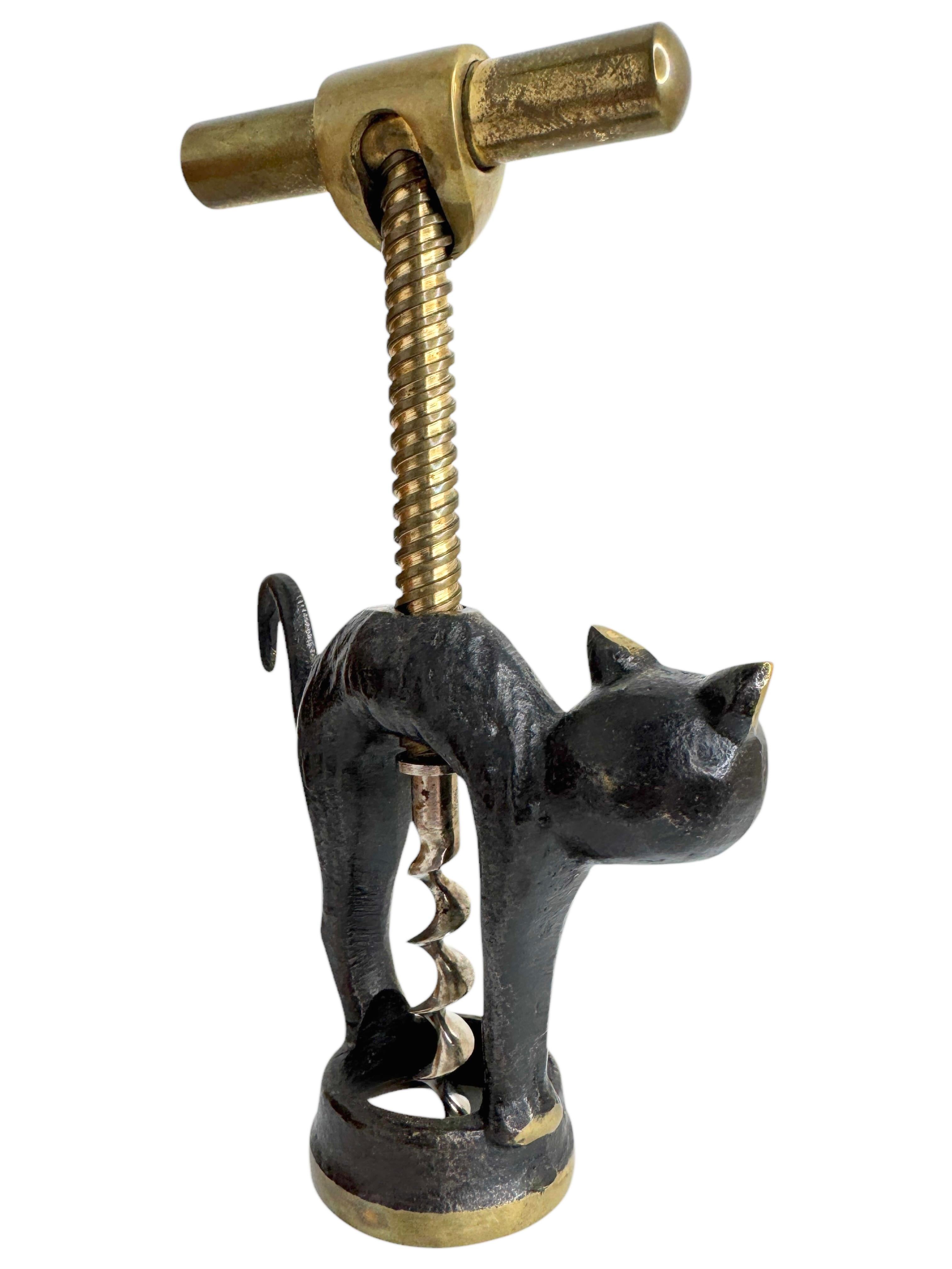 Bosse Baller Corkscrew Halloween Cat Animal Vienna, Austria, 1950s Midcentury For Sale 6