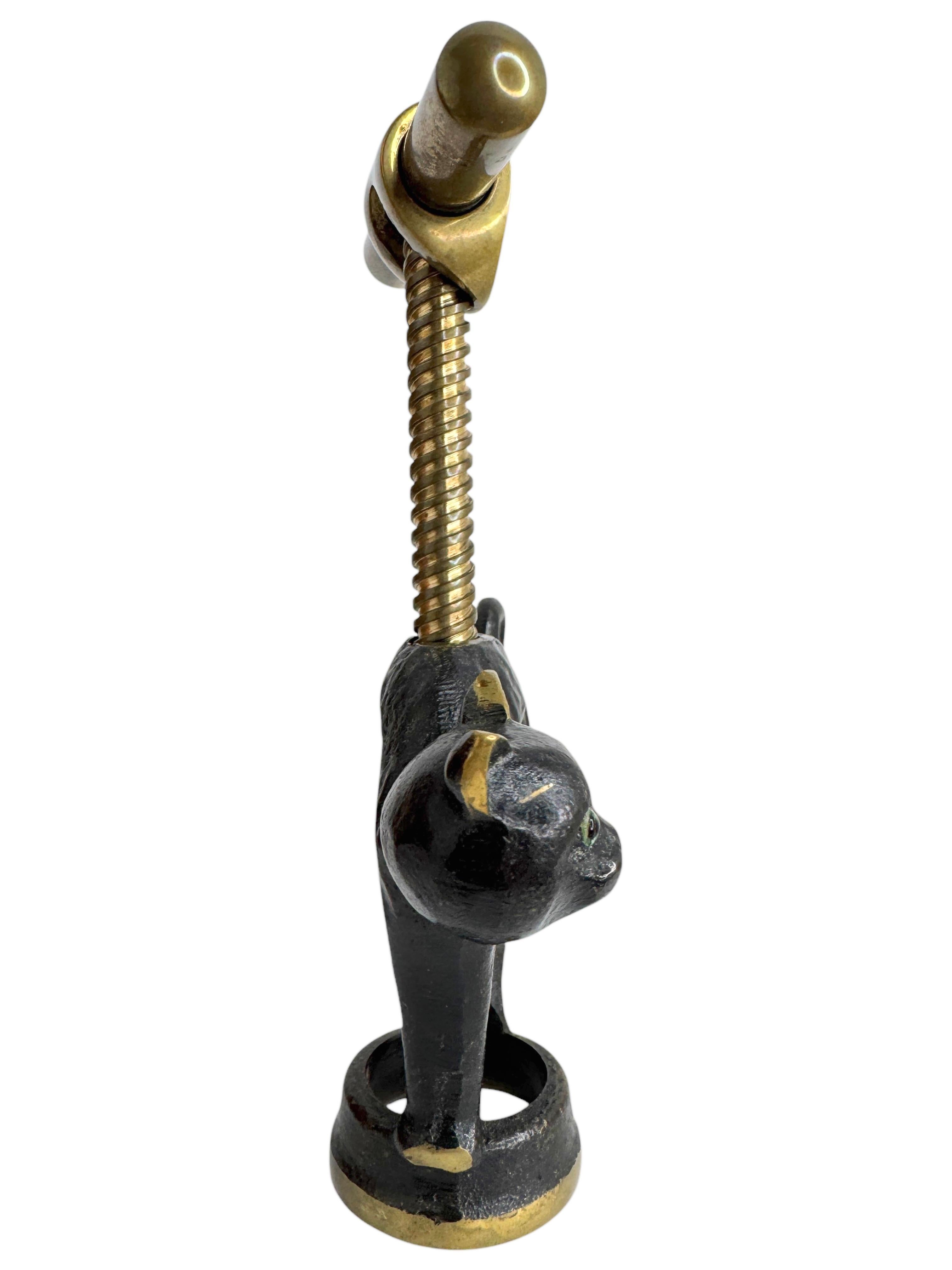 Bosse Baller Corkscrew Halloween Cat Animal Vienna, Austria, 1950s Midcentury For Sale 8