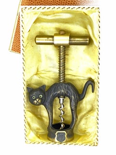 Bosse Baller Corkscrew Halloween Cat Animal Vienna, Austria, 1950s Midcentury