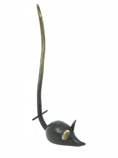 Bosse Baller Ring Holder Mouse Animal Figure Vienna Austria, 1950s Midcentury