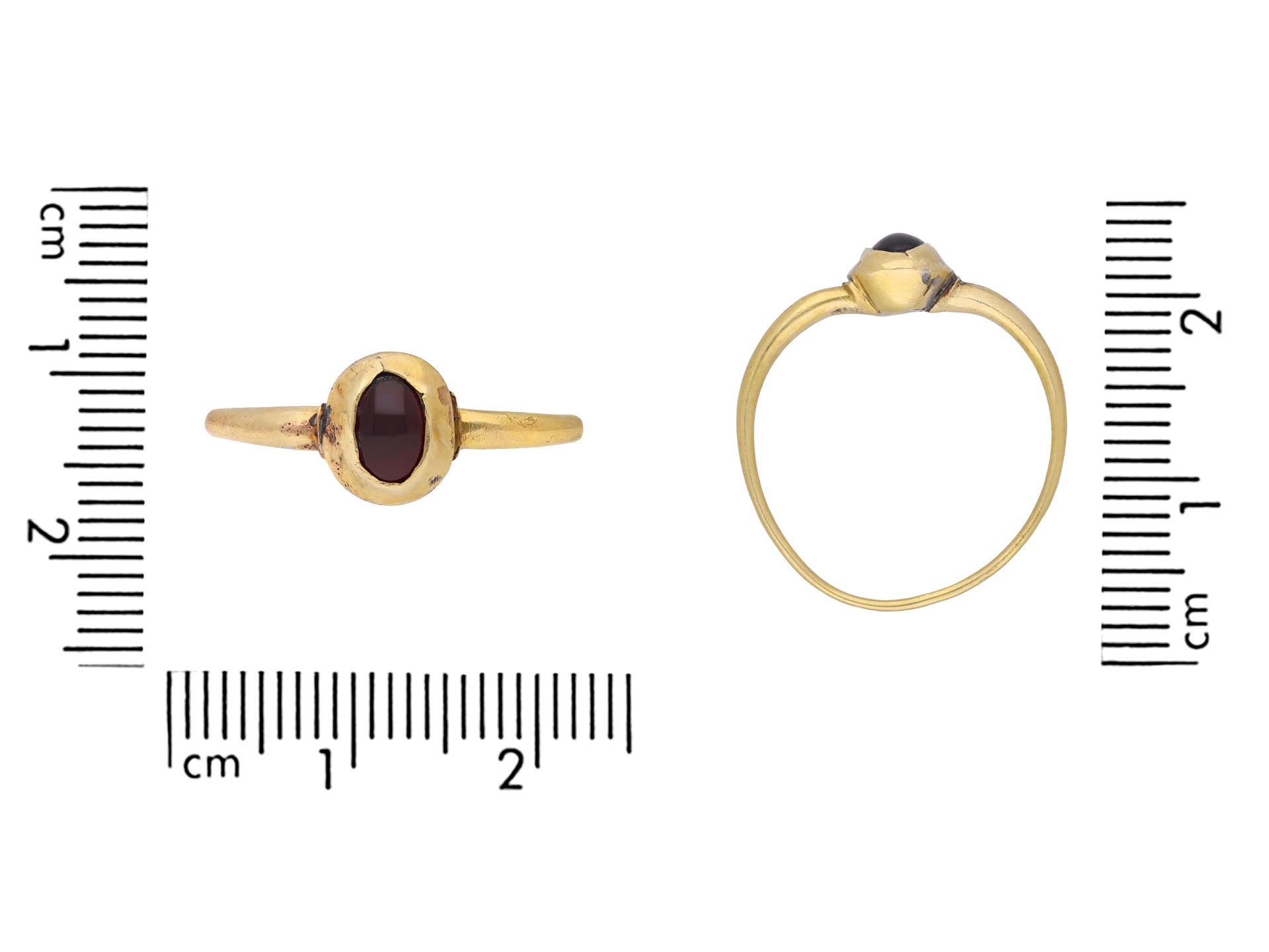 medieval ruby ring