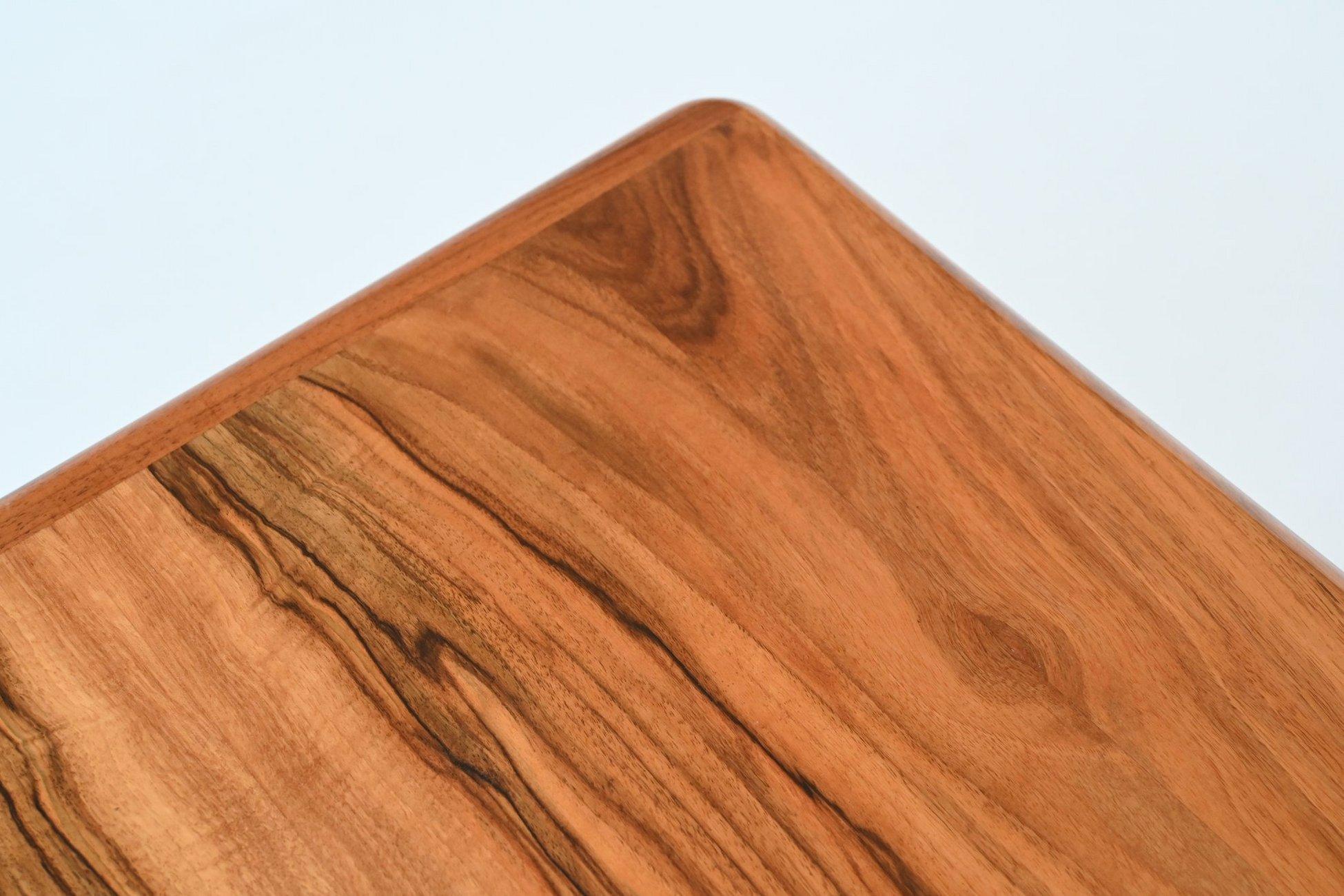Bosteels Meubelen sculptural dining table walnut Belgium 1960 4