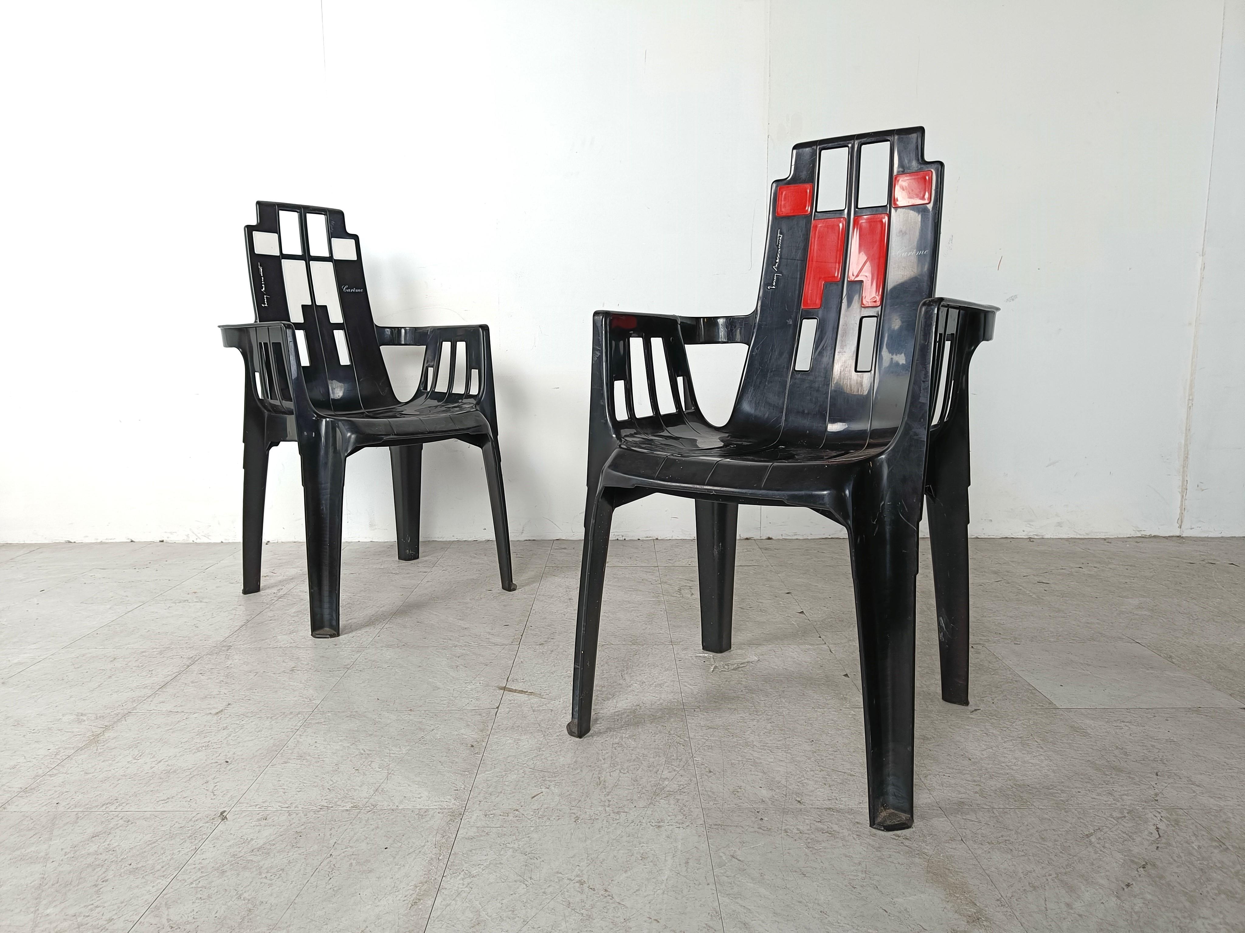 Boston Chairs by Pierre Paulin for Henry Massonnet, 1988, Set of 6 For Sale 11