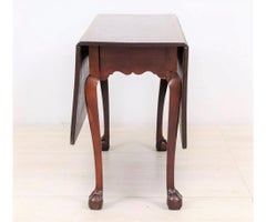 Boston Chippendale Drop Leaf Table